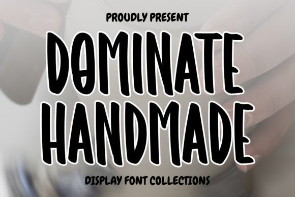 Dominate Handmade: Festive Display Fonts for Holiday Branding