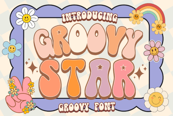 Groovy Star Font for Playful and Authentic Web Design