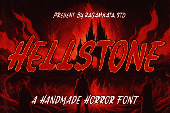 Hellstone Font for Bold Branding and Display