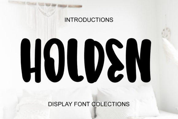 Holden: The Handwritten Display Font for Polished Branding