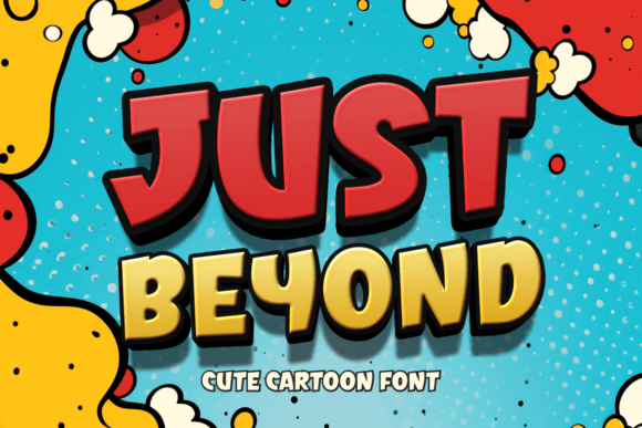 Just Beyond: A Playful Display Font for Engaging Editorial Design