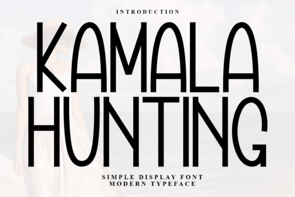 Kamala Hunting: A Timeless Display Font for Modern Digital Branding