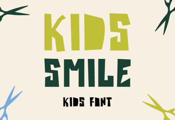 Kids Smile Font: A Playful Typeface for Editorial Magic