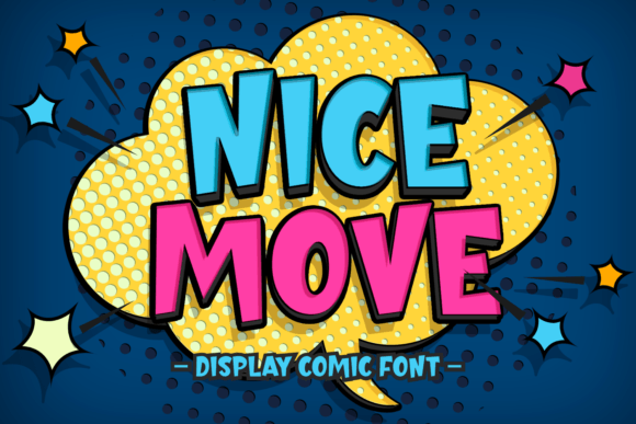 Nice Move Display Font Review for Editorial Design