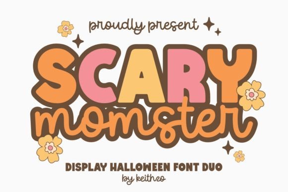 Scary Momster Typeface for Spooky Digital Campaigns