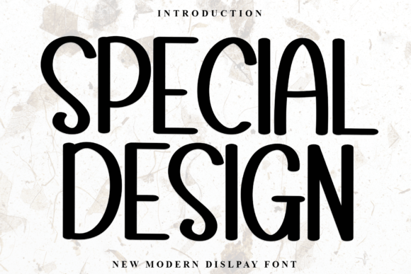 Special Design Font for Elegant Branding