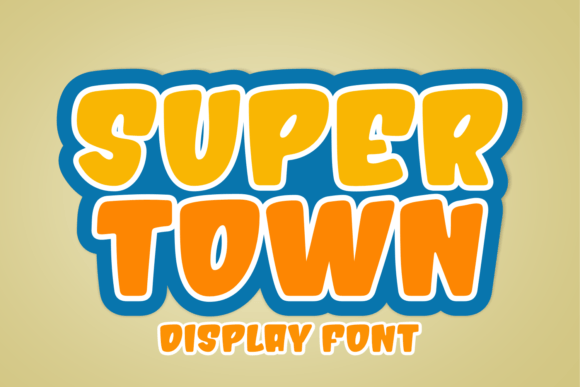 Super Town Font Review: Bold Display for Modern Design