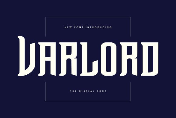 Varlord Display Font Vintage: Elevate Handmade Branding