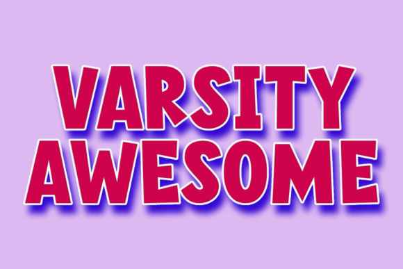 Varsity Awesome Font for Delightful Editorial Projects