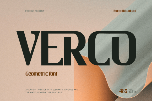 Verco: The Geometric Display Font for Scroll-Stopping Visuals