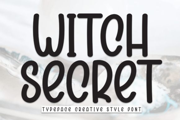 Witch Secret: A Handwritten Display Font for Whimsical Branding